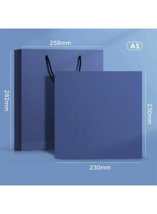 لينلي مجموعة هدايا مميزة من دفاتر ومذكرات يومية (أزرق) - Image 4